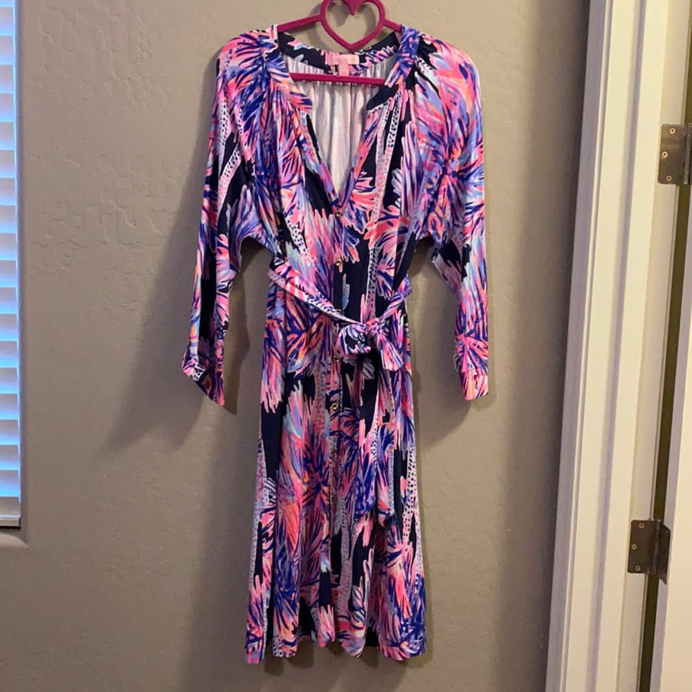 EUC Lilly Pulitzer Bailor Dress L